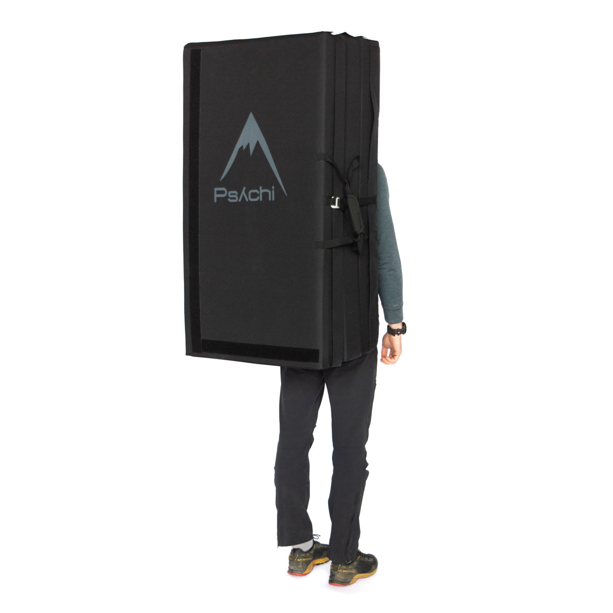 Tri Fold Bouldering Mat Bundle Pad For Climbing Psychi