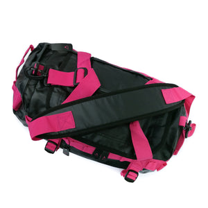 25L Psychi Voyager Duffle Bag Black/Pink
